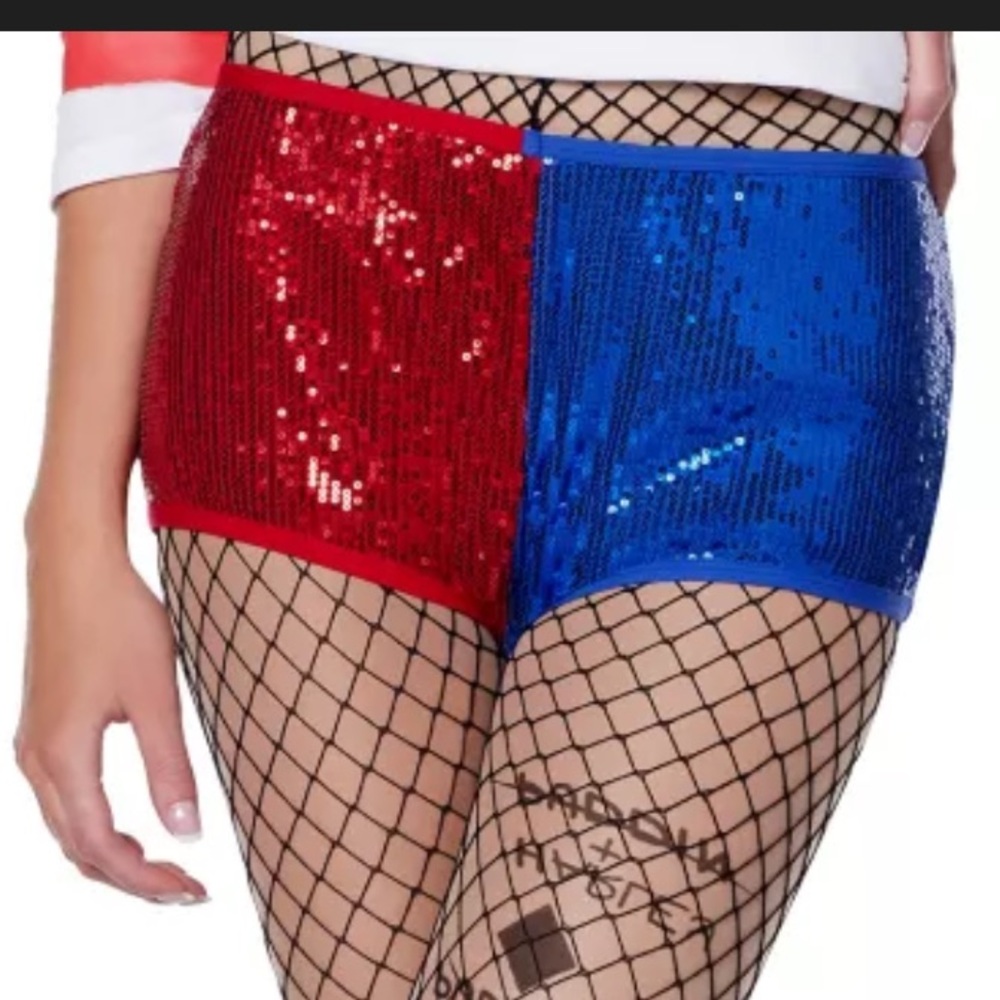 Harley Quinn Suicide Squad sequin shorts